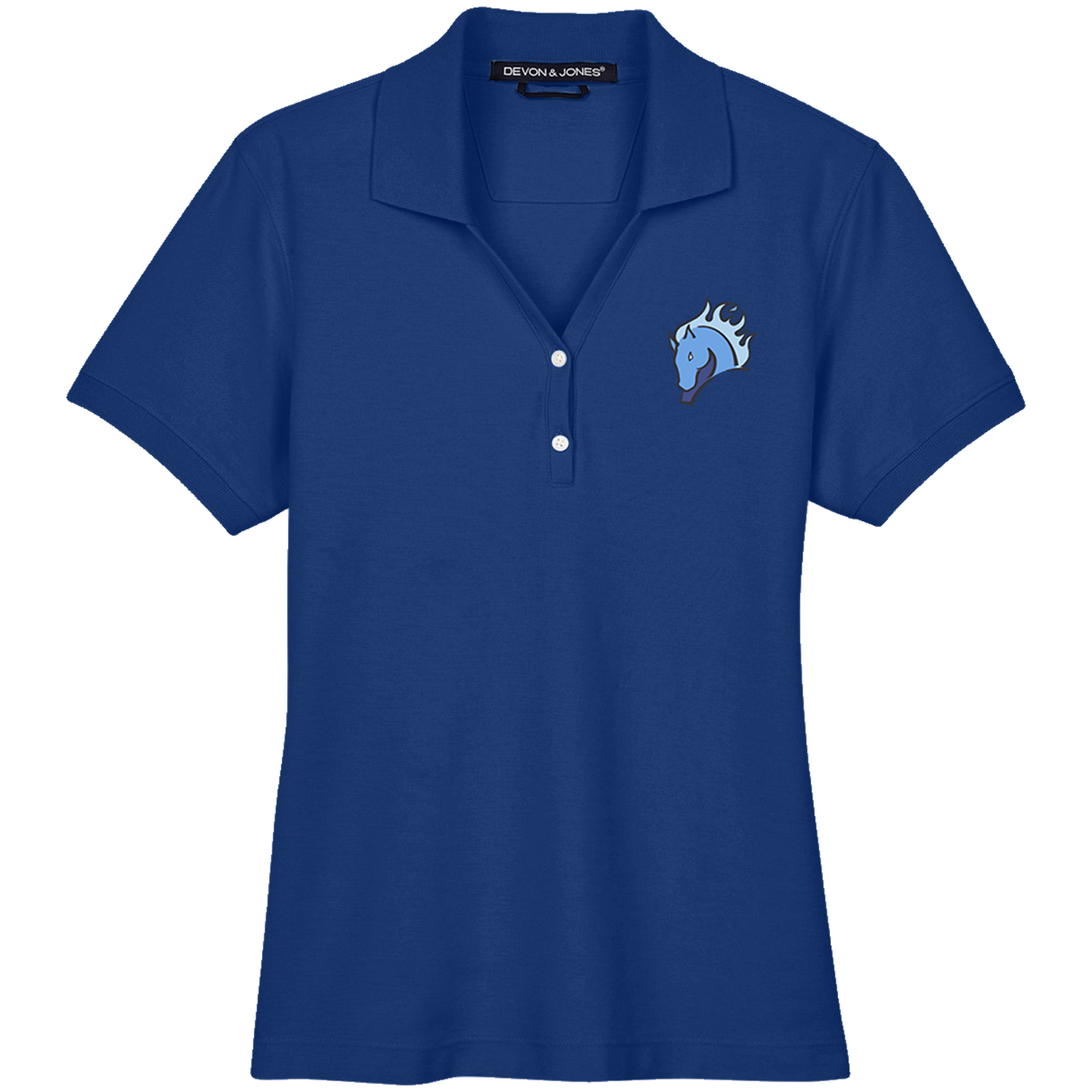 TICE D100W Devon & Jones Short Sleeve Ladies Polo