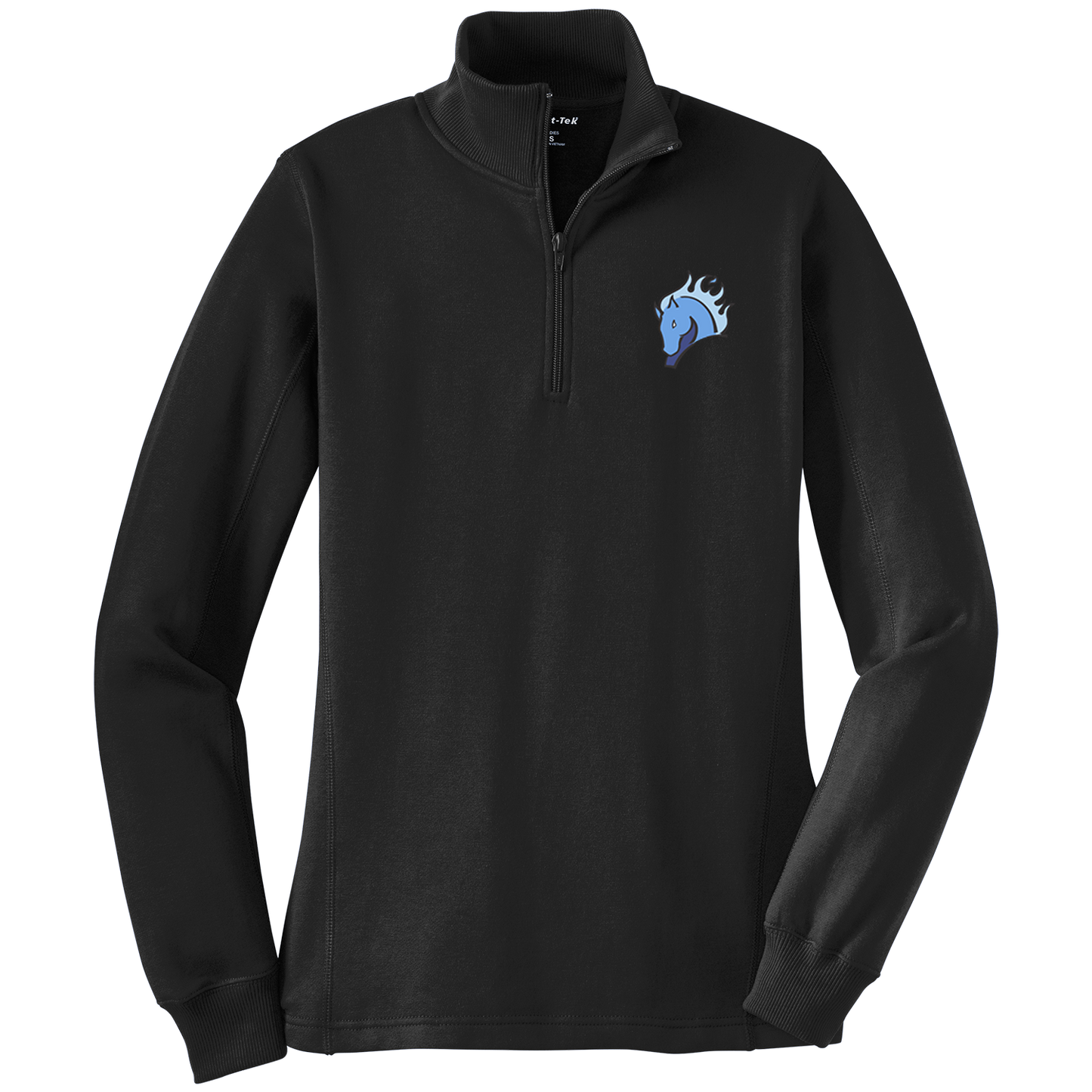 TICE LST253 Sportek Ladies 1/4 Zip Sweatshirt