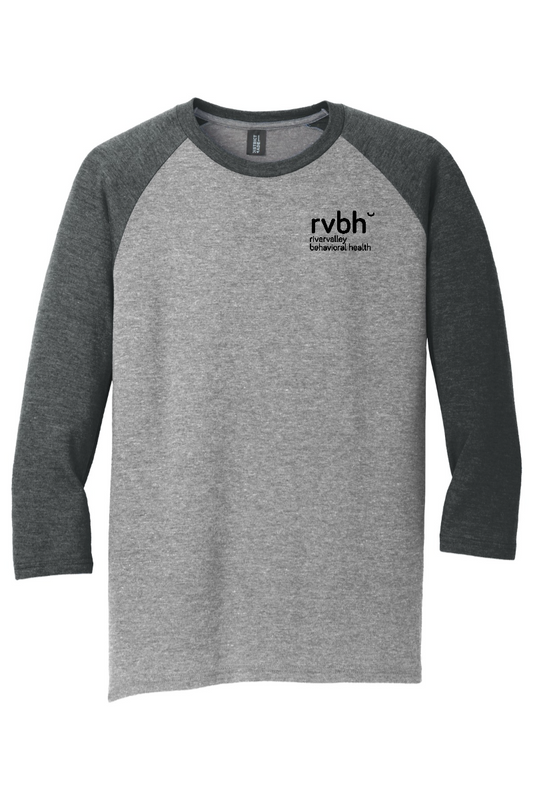RVBH DM136 District Made 3/4 sleeve perfect tri-blend