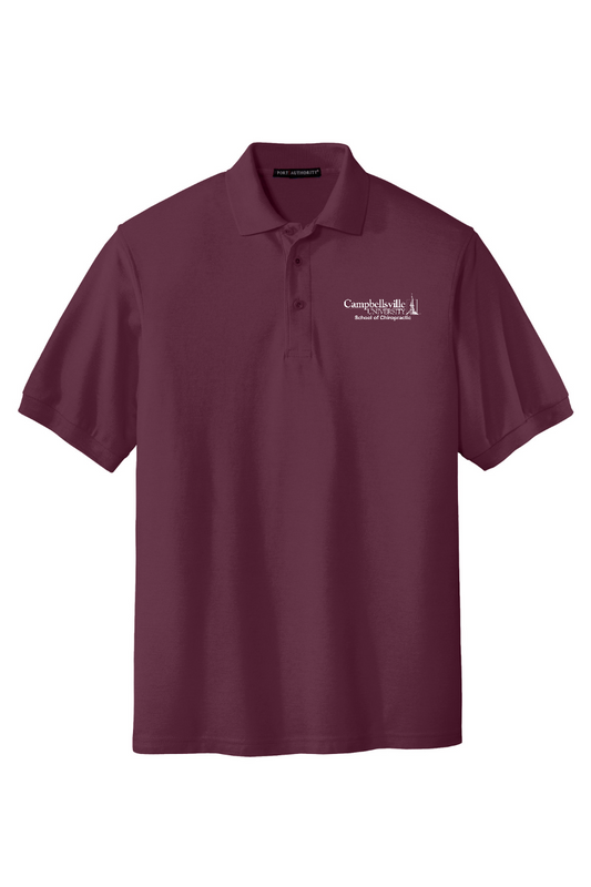 Campbellsville University Chiro EMB K500 Port Authority short sleeve polo