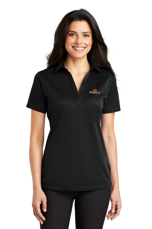 FZ   L540 Ladies short sleeve silk touch polo DARK COLORS