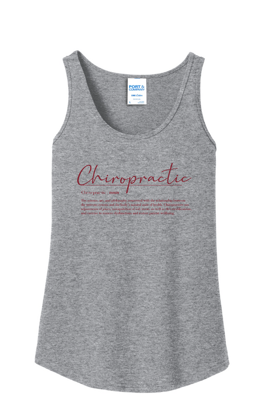 Campbellsville University Chiro S/P LPC54TT Ladies Core Cotton Tank Top