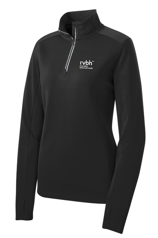 RVBH LST860 Sportek Sport-Wick ladies 1/4 zip pullover