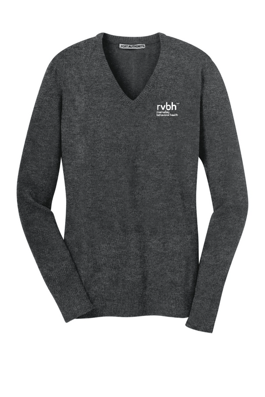 RVBH LSW285 Port Authority Ladies Vneck Sweater