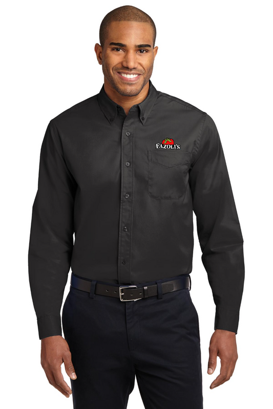 FZ   S608 Men's long sleeve easy care shirt DARK COLORS